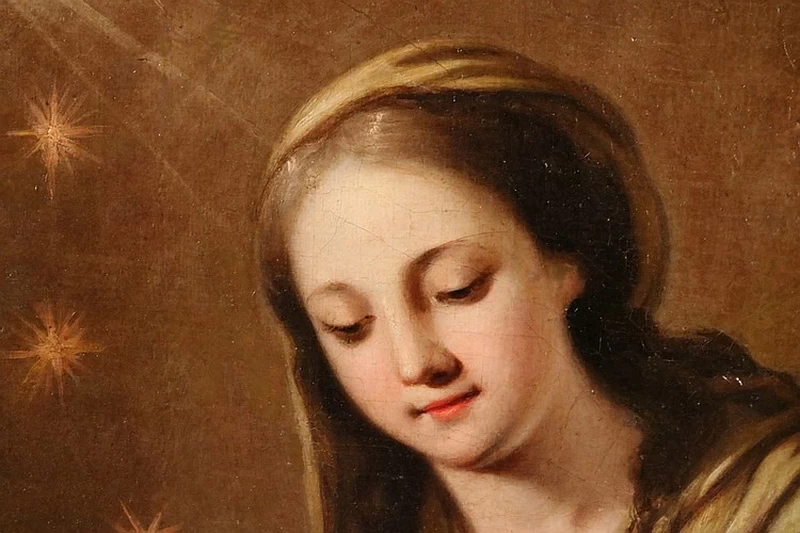 La Vergine Immacolata dell'Apocalisse - dettaglio